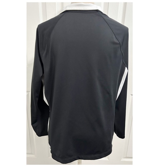 NWOT Style & co Sport, Black & White Color Blocked, Lightweight Zipper Jacket - Picture 2 of 7